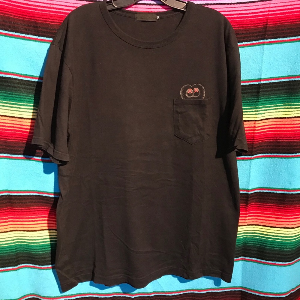 Rare Vintage Kaws Original Fake Tshirt. Size : 5